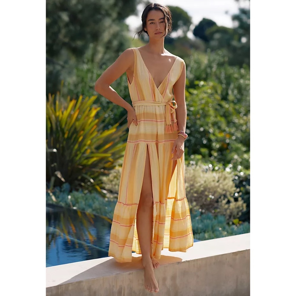 l*space 🌼 Striped Cover-Up Dress